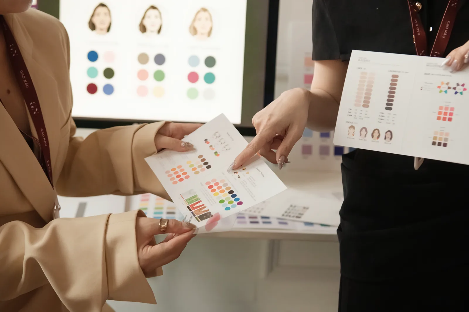 Đối chiếu kết quả Personal Color với face chart cá nhân